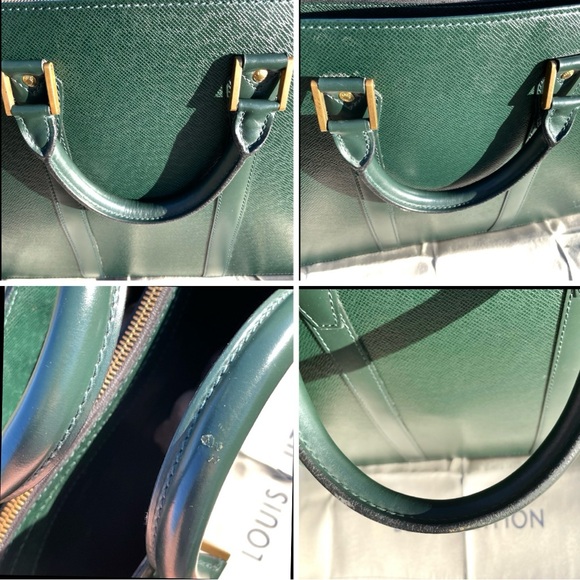 Louis Vuitton Taiga Briefcase! True Vintage Piece! - Picture 11 of 14